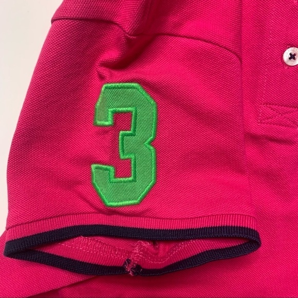 US Polo Assn. New With Tags Pink Triple Crown USPA Polo - Women Size Large - Picture 11 of 15